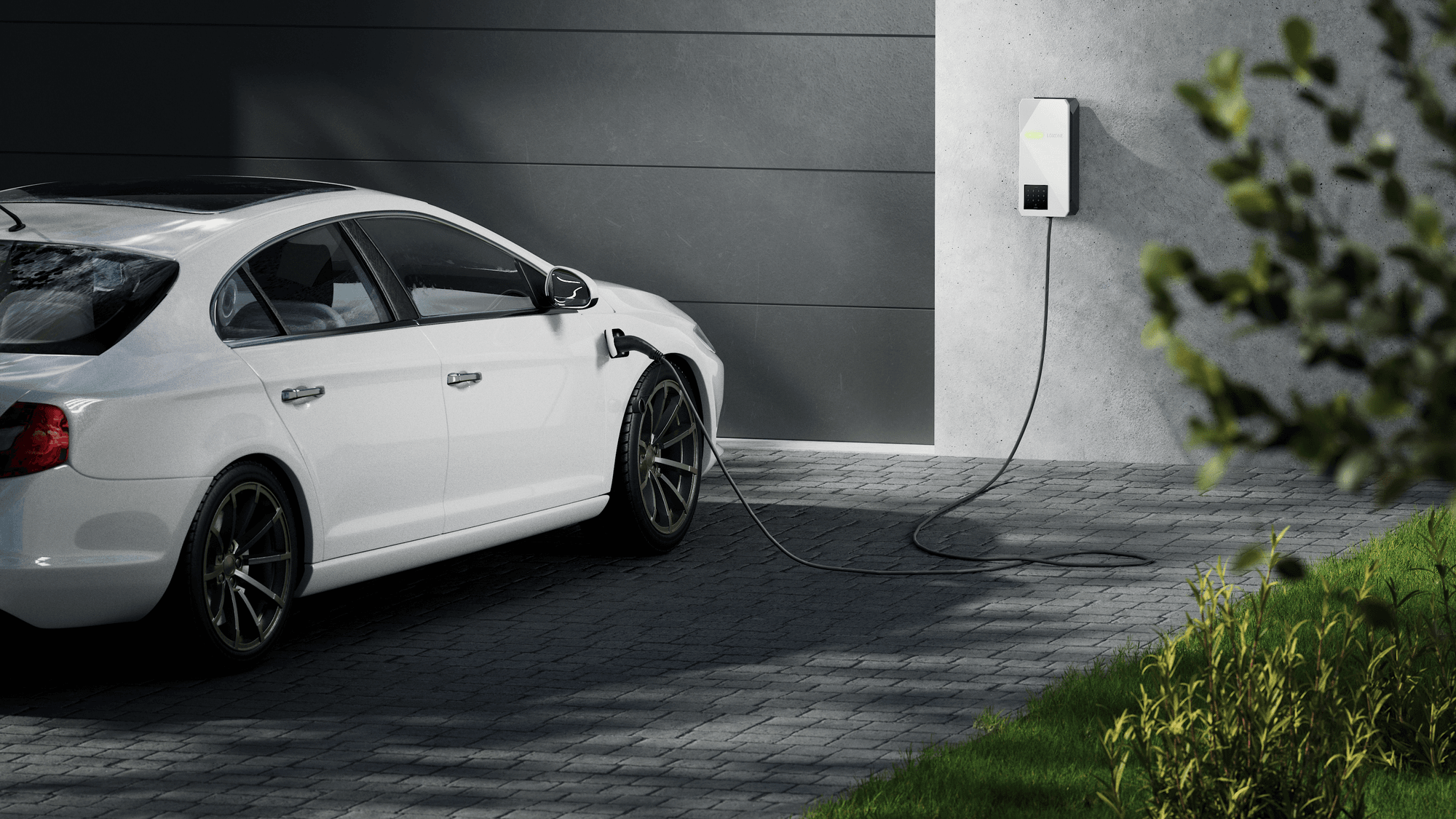 Loxone managing solar generation and EV charging